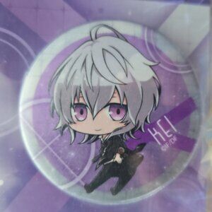 Collar x Malice Chibi Kei Okazaki Pin Button Furimukyun Can badge from Japan